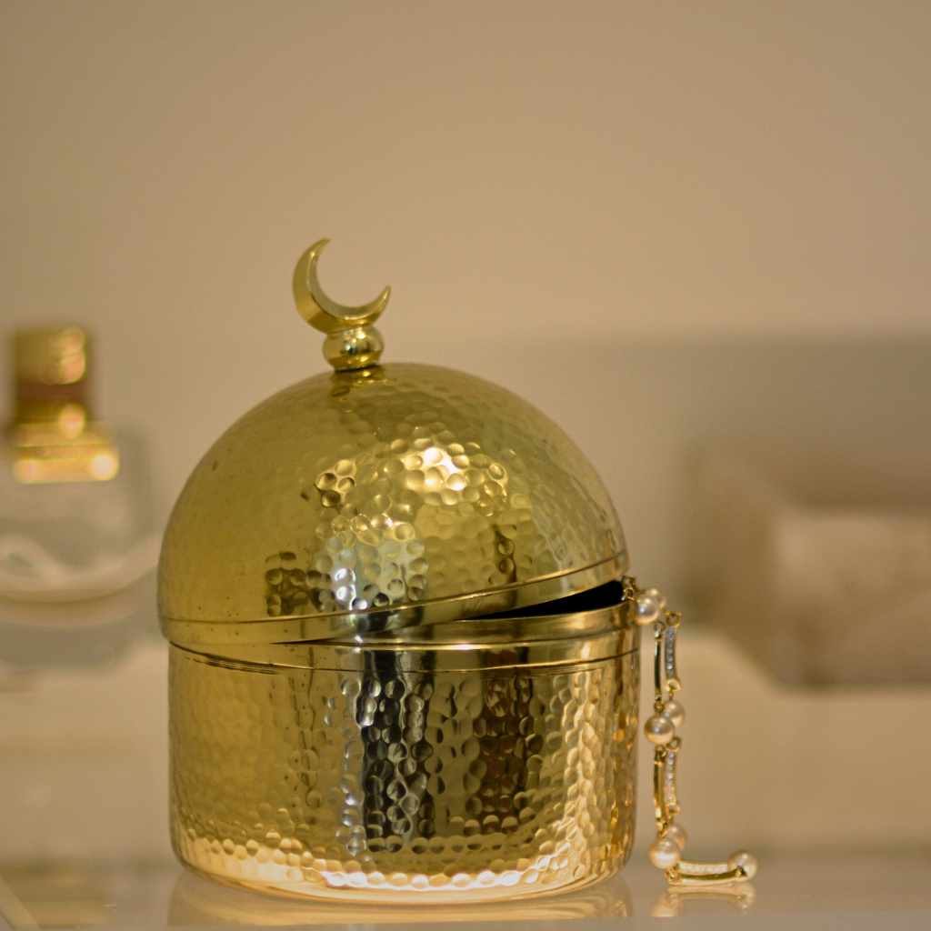 Golden Moon Dome: Hammered Finish