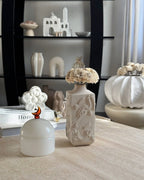 Artisan Calligraphy Vase Off-White