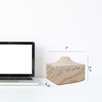 Artisan Calligraphy Base/Candle Holder Graphite / Charcoal