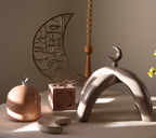 Islamic Geometric Base/Candle Holder - Cube/Pink