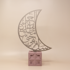 Islamic Geometric Base/Candle Holder - Cube/Pink