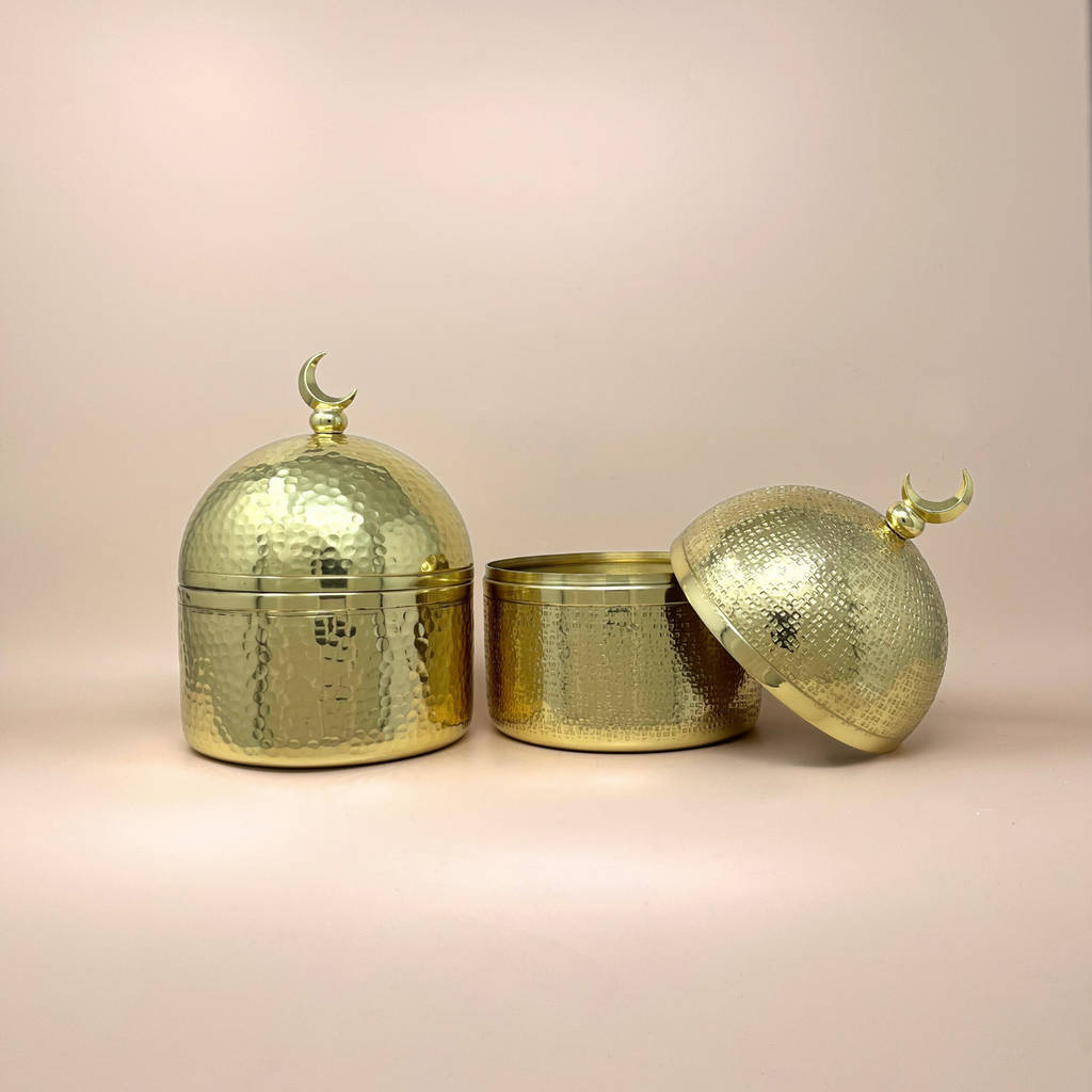 Golden Moon Dome: Textured Finish