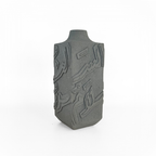 Artisan Calligraphy Vase Graphite