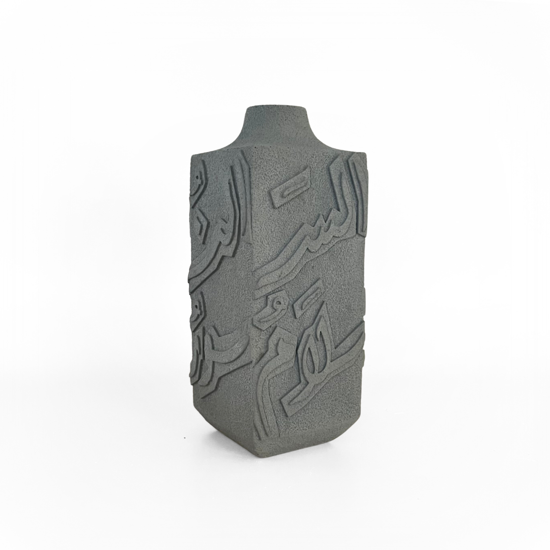 Artisan Calligraphy Vase Graphite