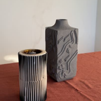 Artisan Calligraphy Vase Graphite
