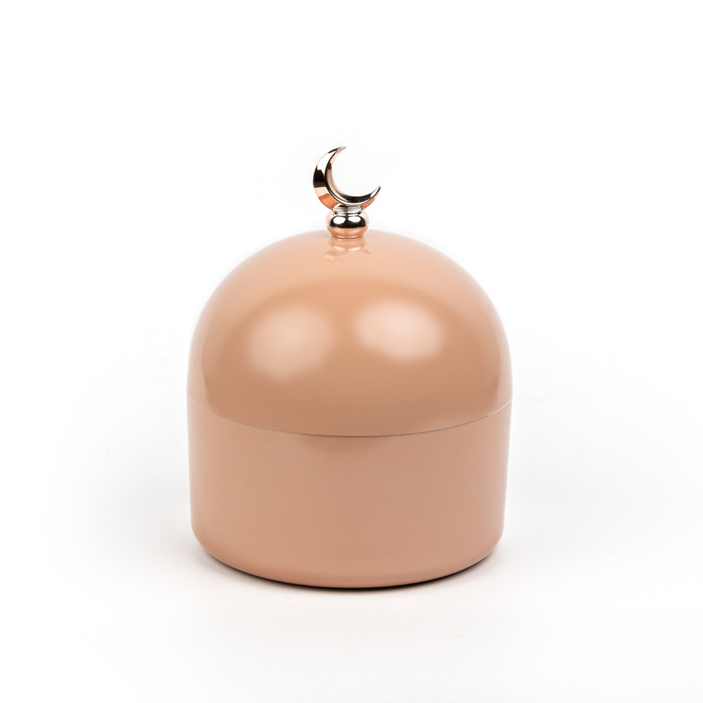 Moon Dome Jar - Terracotta Rose