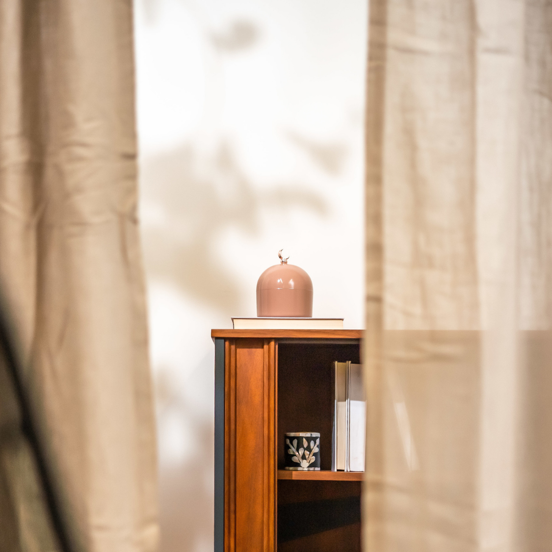 Moon Dome Jar - Terracotta Rose