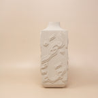 Artisan Calligraphy Vase Off-White